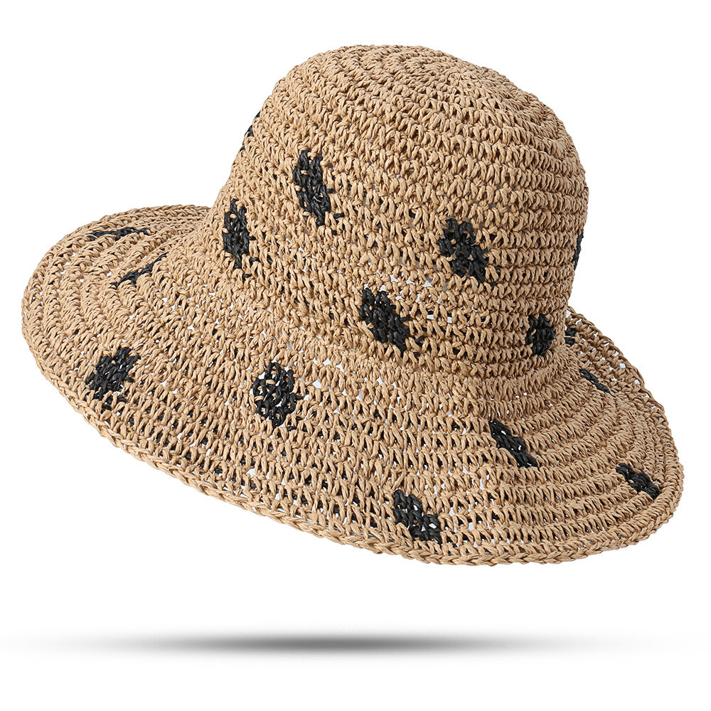 Foldable Sunscreen Straw Hat