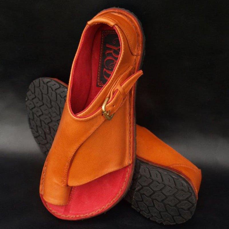 Clip Toe Flat Sandals