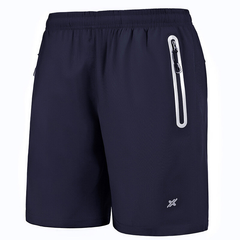 Reflective Zipper Big Pocket Highline Shorts