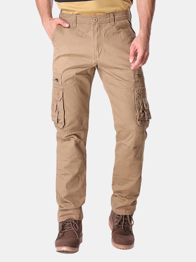 Solid Color Long Trousers