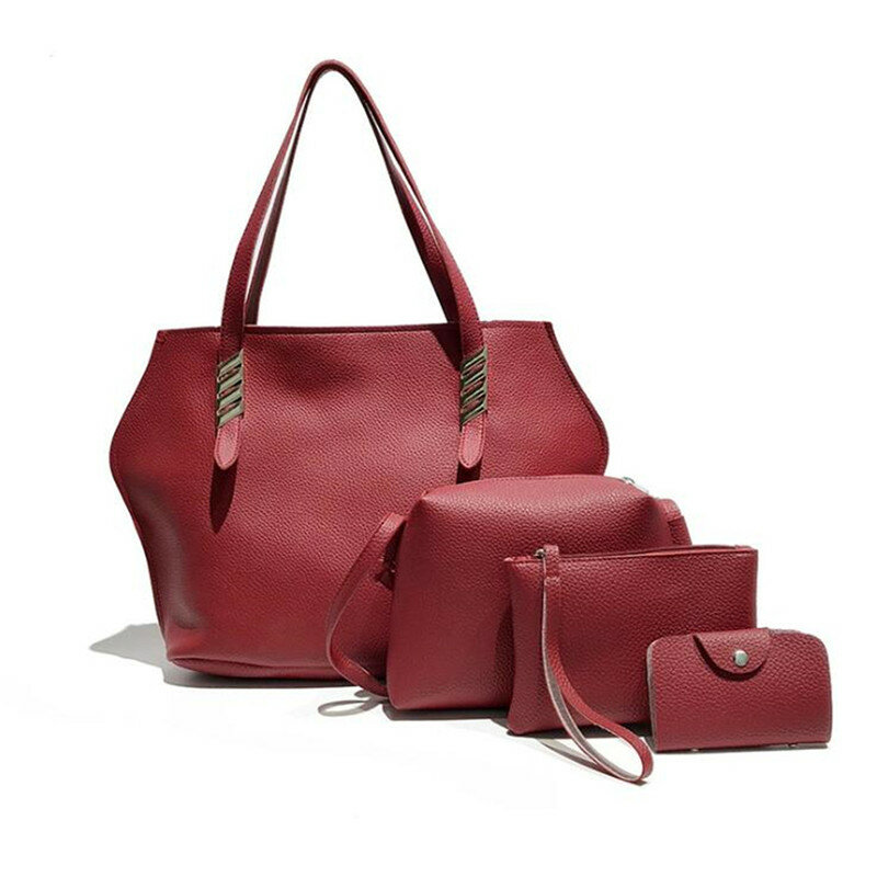 4Pcs Handbag Shoulder Bag