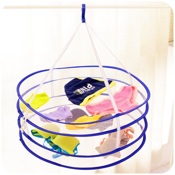 

2 Layers Clothes Drying Rack Drying Laundry Bag