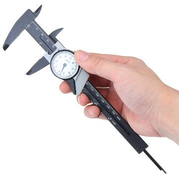 

0-150mm Plastic Slide Dial Vernier Caliper Gauge Micrometer