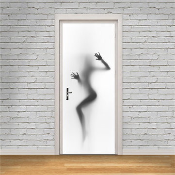

3D Door Wall Fridge Beauty Sticker Decals Self Adhesive Mural Scenery Living Room Home Decor