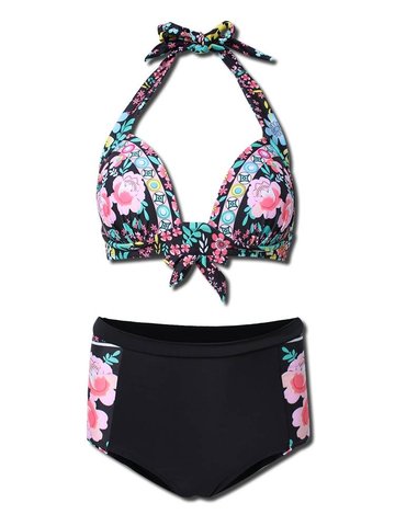 Sexy Micro Triangle Bikini, Plus Size Peplum Tankini Swimsuits - NewChic