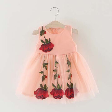 

Flower Patch Baby Girls Dress For 0-24M, Pink