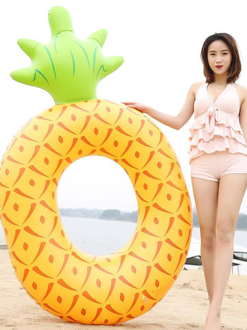 

Pineapple Inflatable Swimming Ring For Adult, Yellow