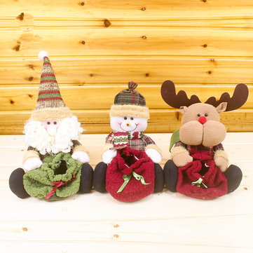 

Santa Claus/Snowman/Deer Candy Bags
